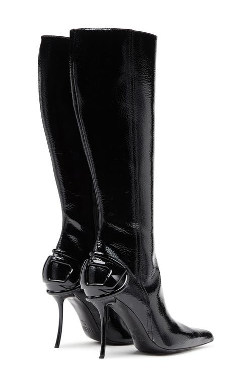 Shop Diesel ® Ten Half Pointed Toe Boot In Black