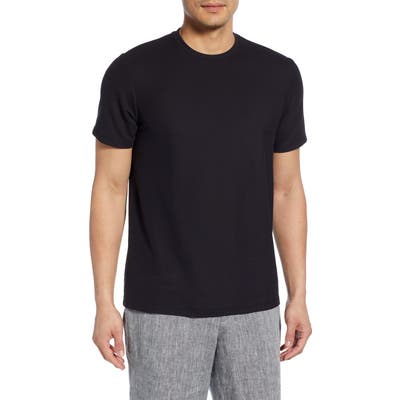 Calibrate Trim Fit Solid Pique T-Shirt, Black