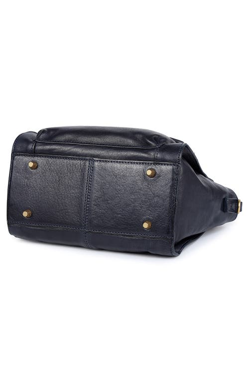 Old Trend Pansy Mini Satchel Bag In Navy