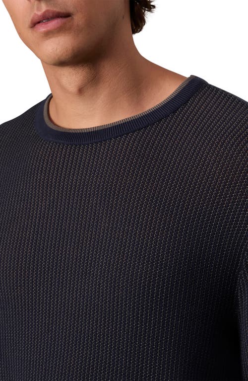 Shop Rag & Bone Harvey Crewneck Cotton Sweater In Salute