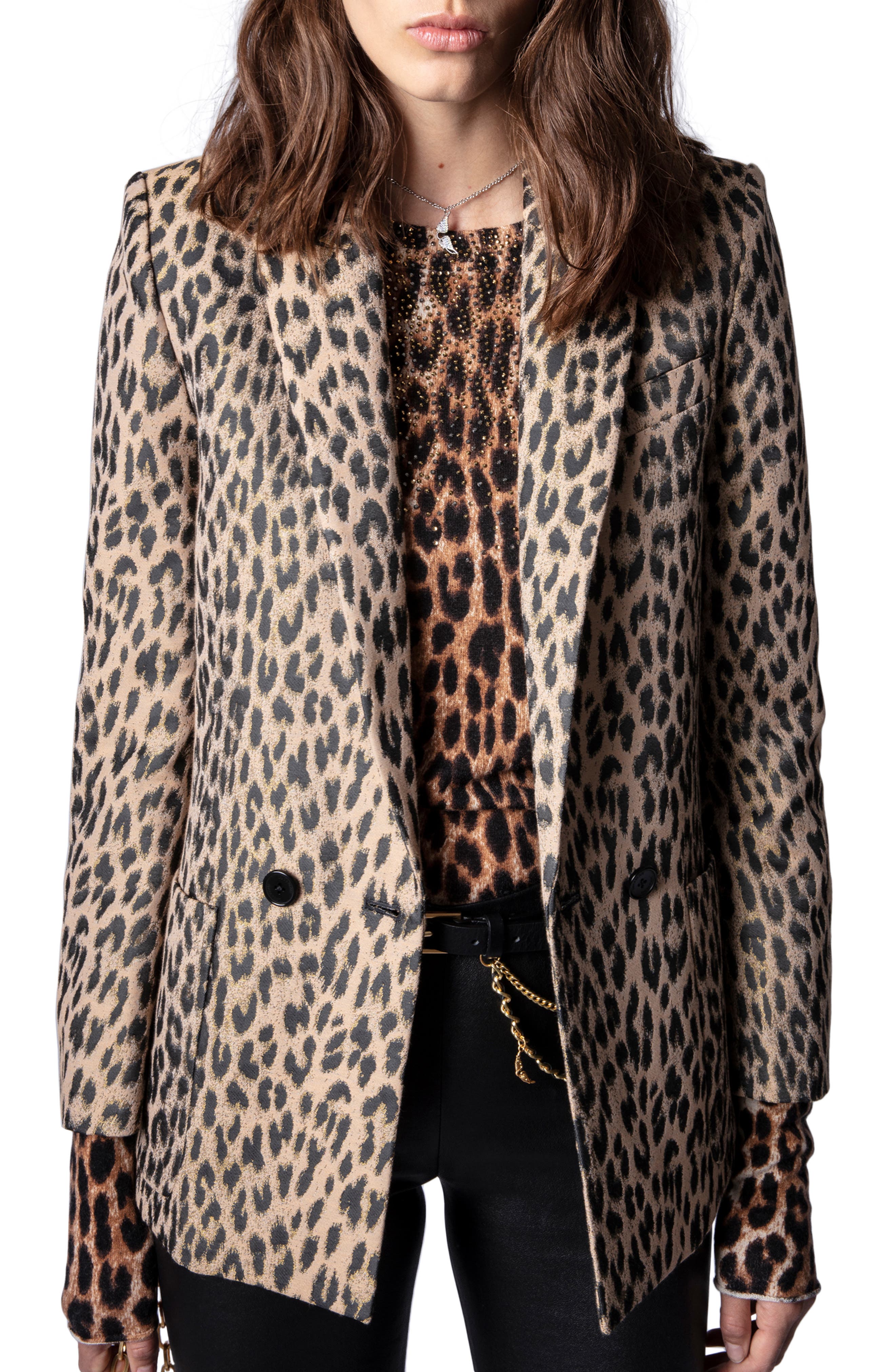 leopard print coats for sale