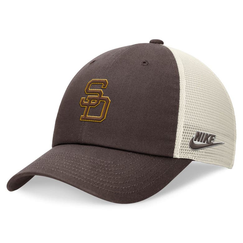 Nike Brown San Diego Padres Cooperstown Collection Rewind Club Trucker Adjustable Hat