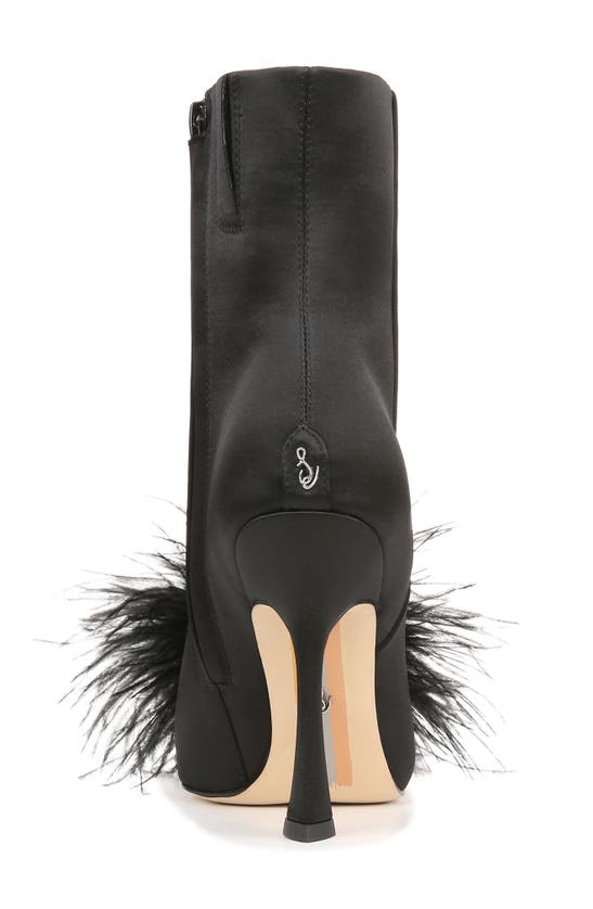 Sam Edelman Ency Pointed Toe Bootie In Black