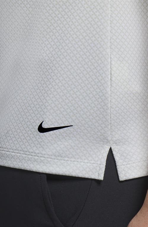 Shop Nike Golf Victory Dri-fit Golf Polo In White/photon Dust/black