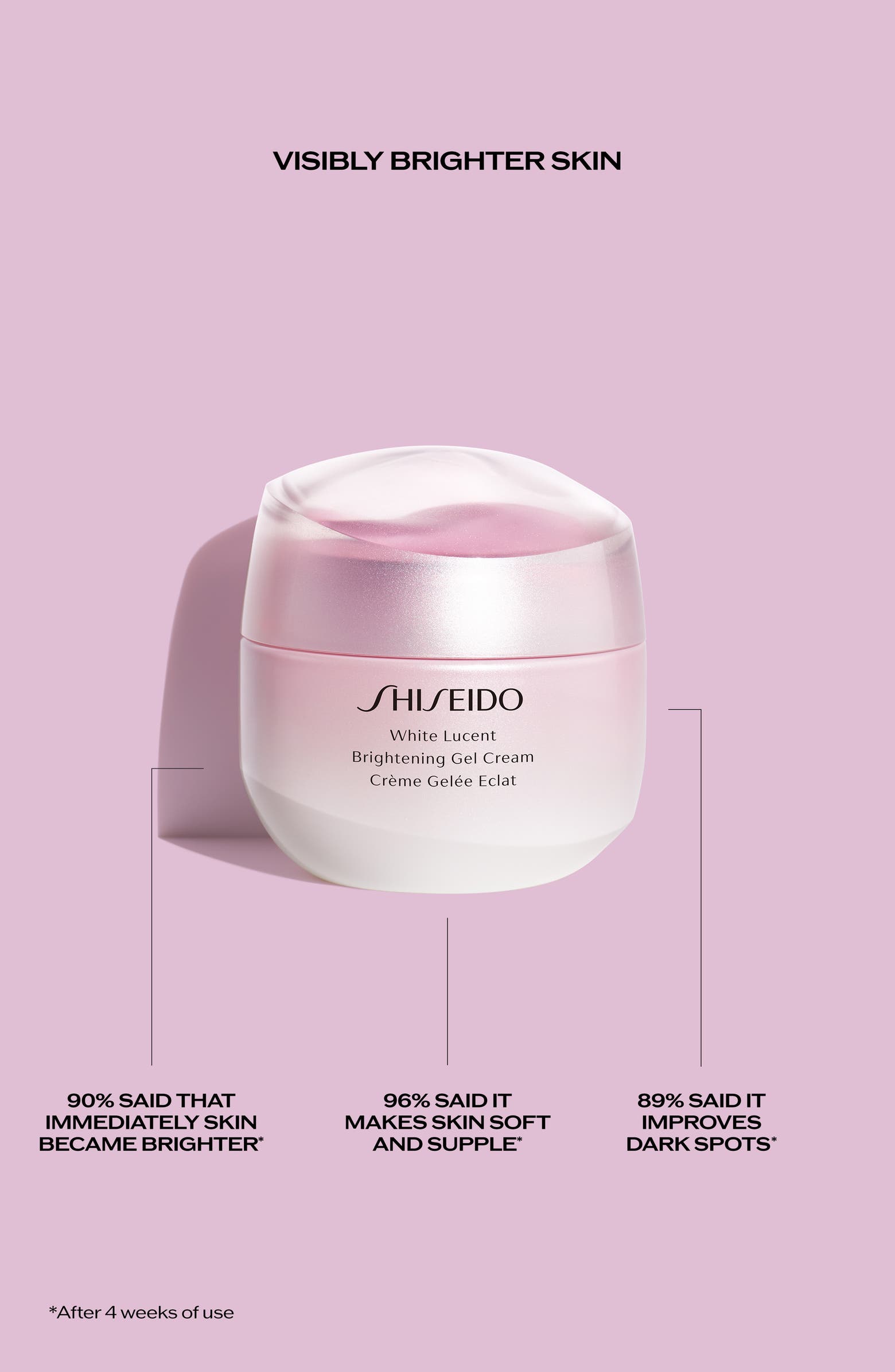 Shiseido White Lucent Brightening Gel Cream | Nordstrom