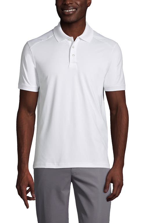 LANDS' END LANDS' END SCHOOL UNIFORM YOUNG SHORT SLEEVE RAPID DRY POLO SHIRT