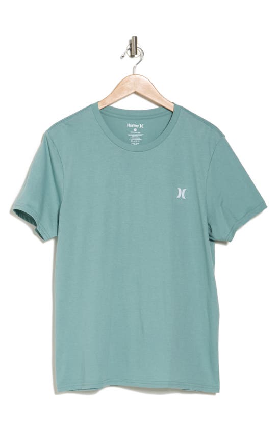 Shop Hurley Logo Graphic T-shirt In Teal