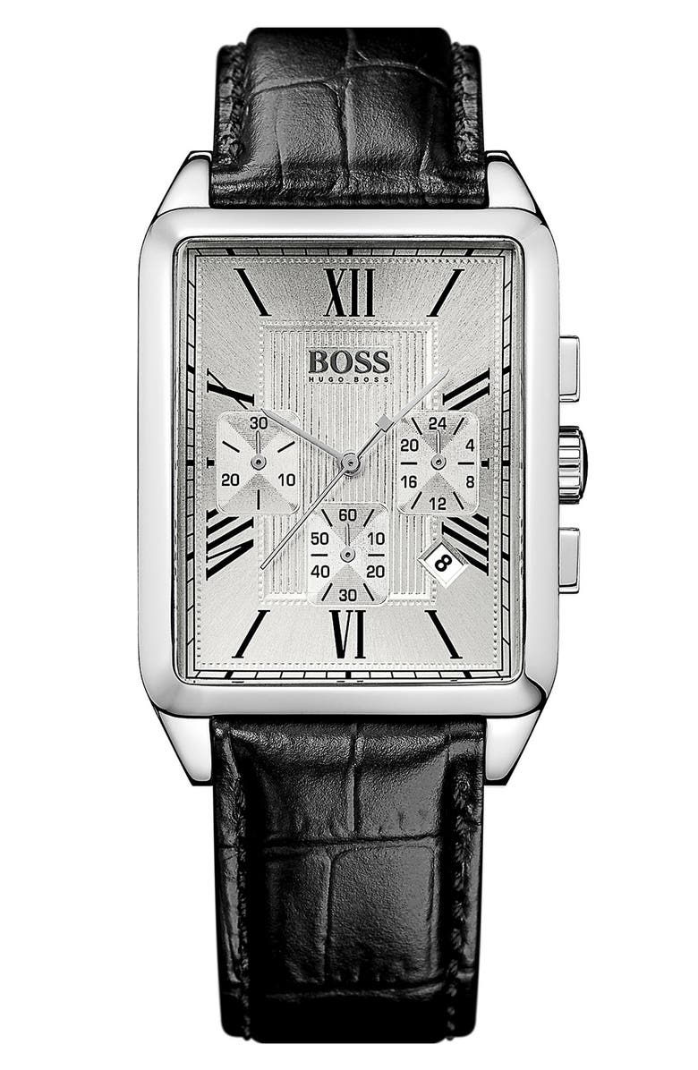 Hugo boss watch rectangular Clearance