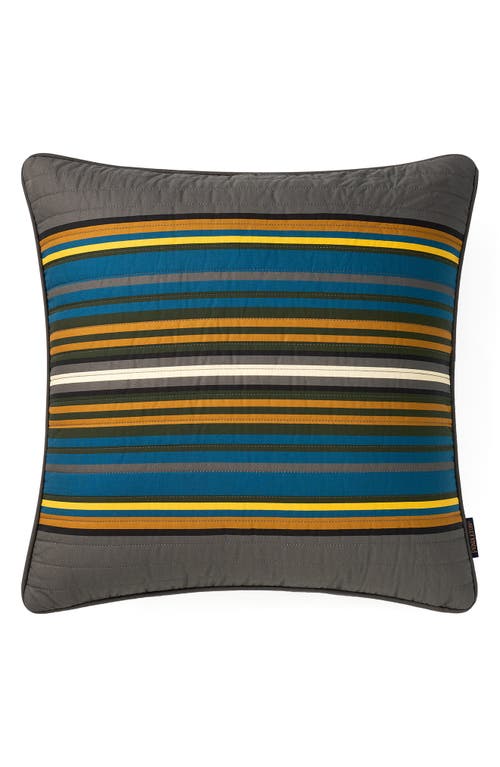 Pendleton Zion Stripe Accent Pillow in Gray Multi at Nordstrom