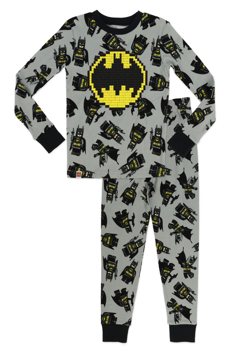 SGI Apparel Kids' LEGO® Batman Fitted Pajamas | Nordstrom