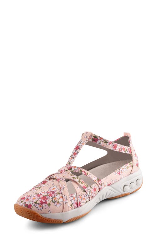 Danielle Sneaker in Pink Flowers Fabric