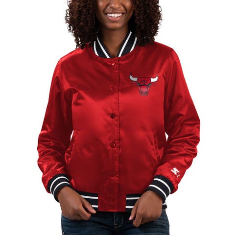 Boston Celtics Starter Women's Full Count Satin Full-Snap Varsity Jacket - Kelly Green