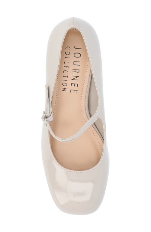 Journee Collection Okenna Mary Jane Pump In Grey