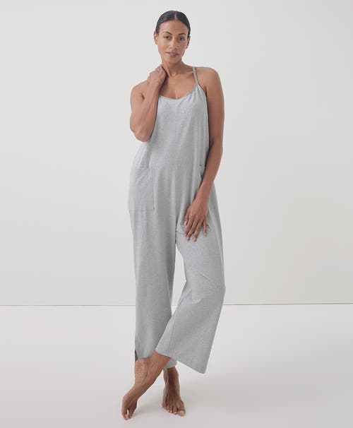 PACT PACT ORGANIC COOL STRETCH LOUNGE JUMPSUIT 