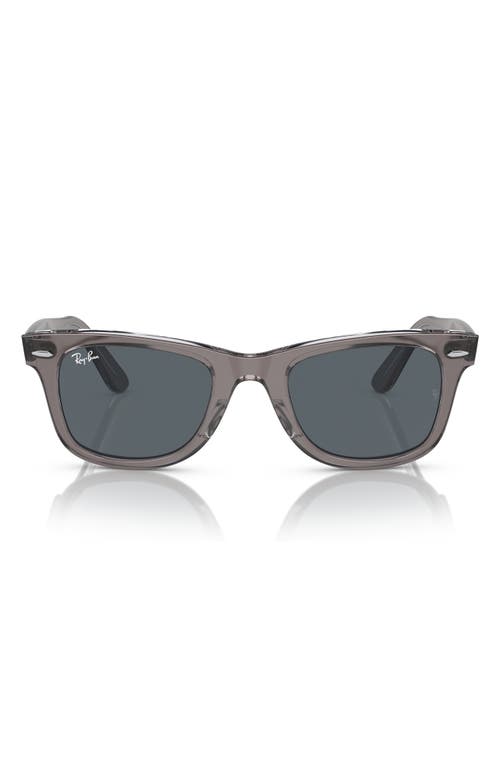 Shop Ray Ban Ray-ban 54mm Wayfarer Sunglasses In Grey/blue