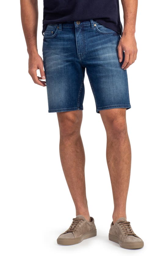 Rodd & Gunn Seatoun Stretch Denim Shorts In Indigo | ModeSens