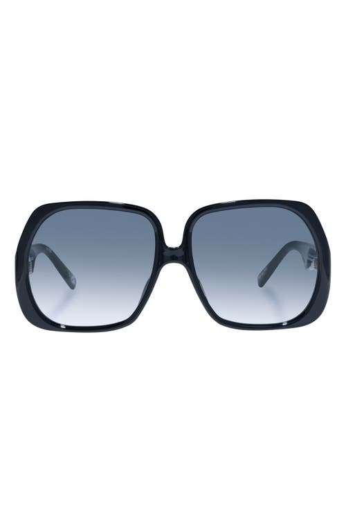 Shop Le Specs Polydisco 59mm Square Sunglasses In Black