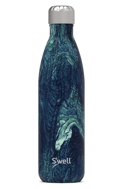 S'Well 25-Ounce Insulated Stainless Steel Water Bottle in Azurite Marble at Nordstrom