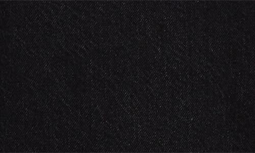 Acne Studios Relaxed Fit Organic Cotton Denim Button-up Shirt In Black