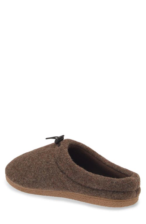Abound Casey Faux Fur Lined Clog Slipper In Brown Dark