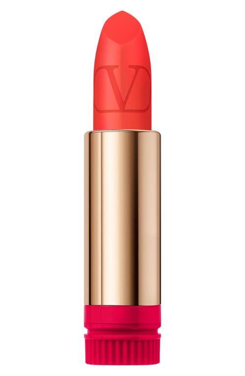 Shop Valentino Rosso  Refillable Lipstick Refill In 403a/matte