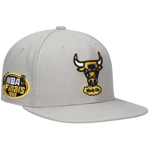 Men's Mitchell & Ness Gray Chicago Bulls Hardwood Classics 35th