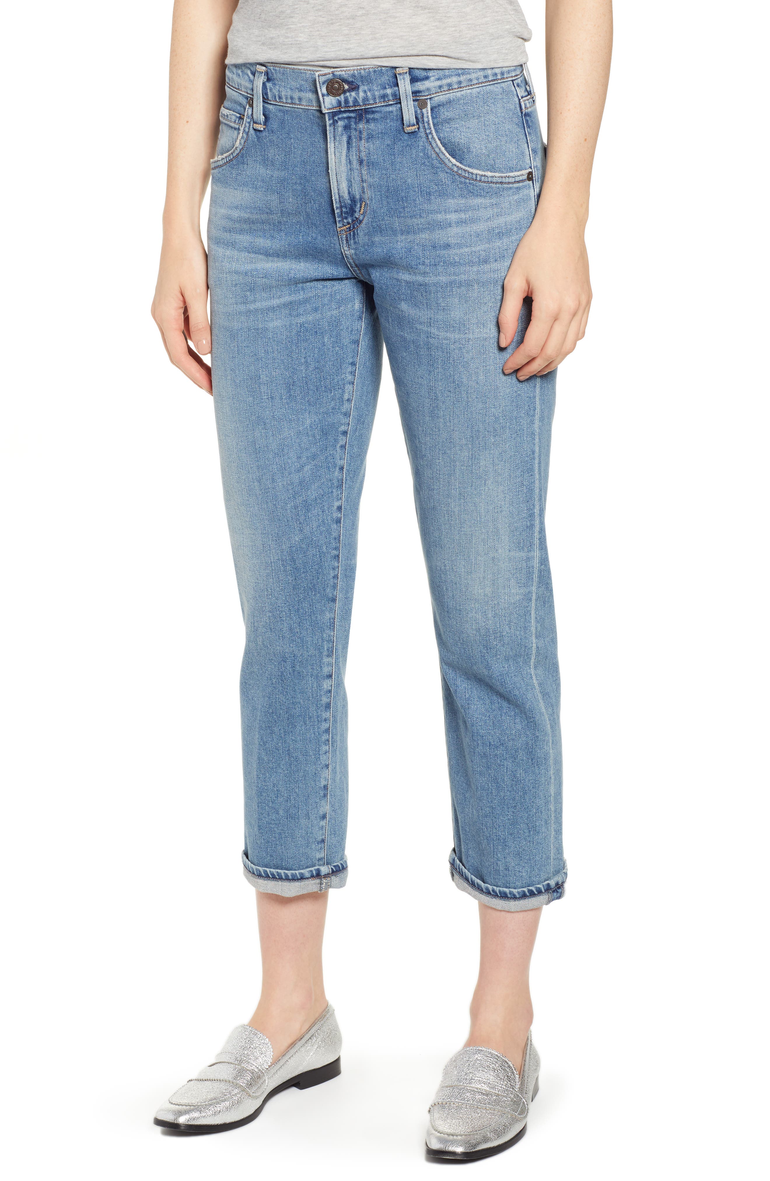 citizens of humanity emerson boyfriend ankle jeans