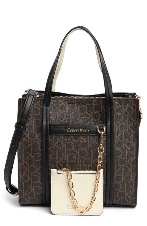 Calvin Klein Brown Handbags on Sale
