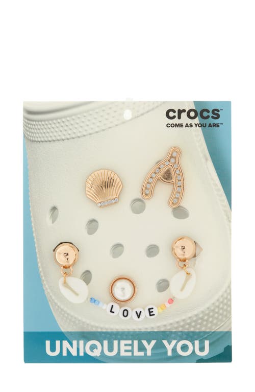5-Pack Festival Jibbitz Shoe Charms in White at Nordstrom