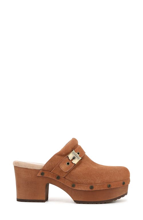 Dr. Scholl's Women's Original Joy Platform Clogs In Honey Brown