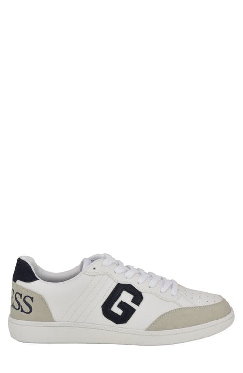 Shop Guess Barko Sneaker In Grey/white Multi