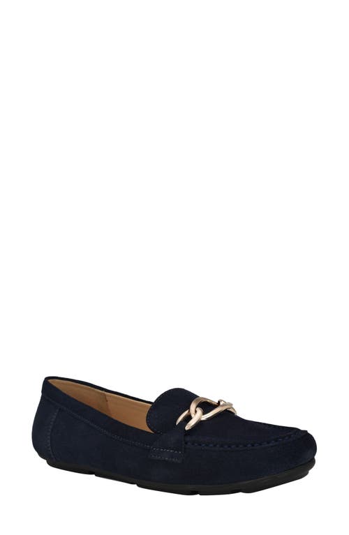 Shop Calvin Klein Lenika Loafer In Dark Blue