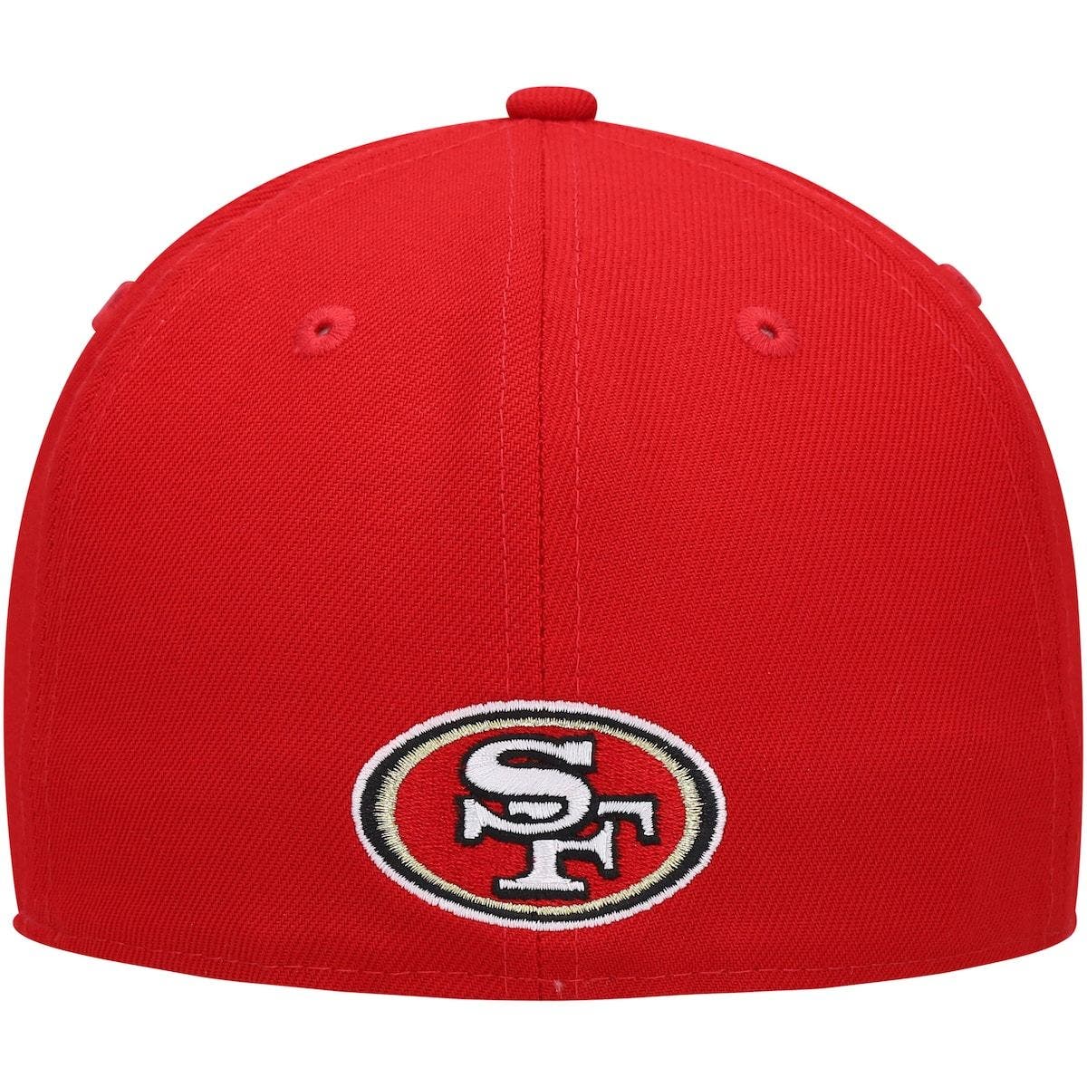 san francisco 49ers logo elements collection 59fifty fitted cap