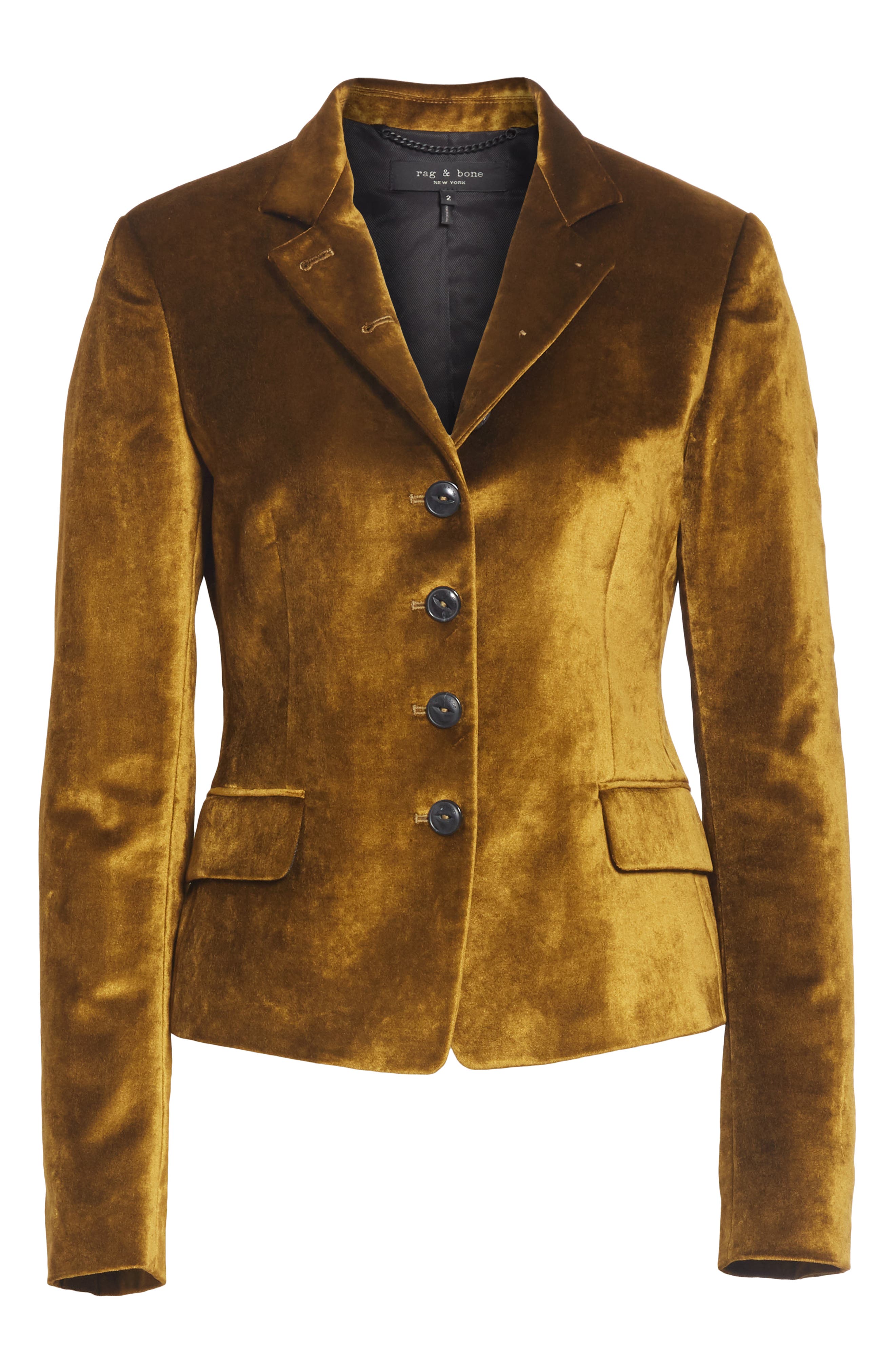 rag and bone rei velvet blazer