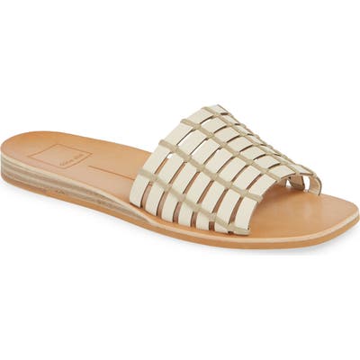 Dolce Vita Colsen Slide Sandal, Ivory