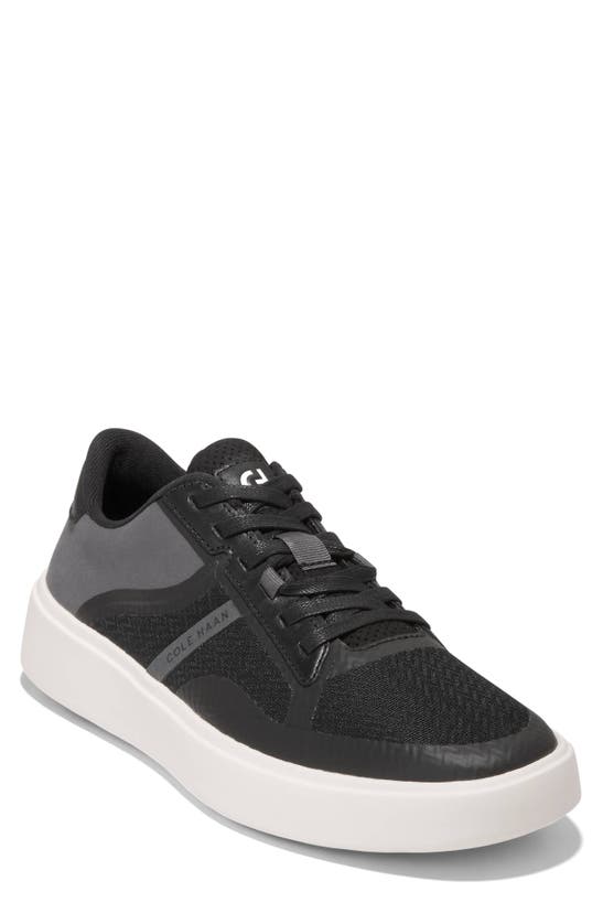 Shop Cole Haan Grand Crosscourt Winner Sneaker In Black/ Grey