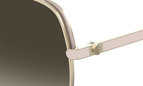Shop Kate Spade New York 59mm Yarafs Round Sunglasses In Gold Pink/brown Gradient