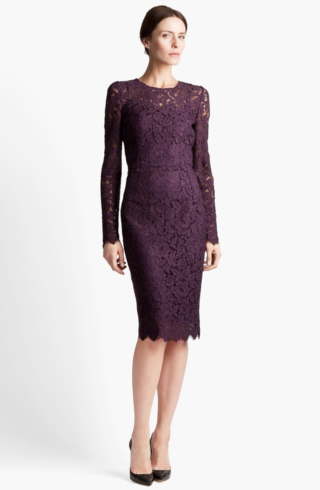 Dolce&Gabbana Lace Dress Nordstrom