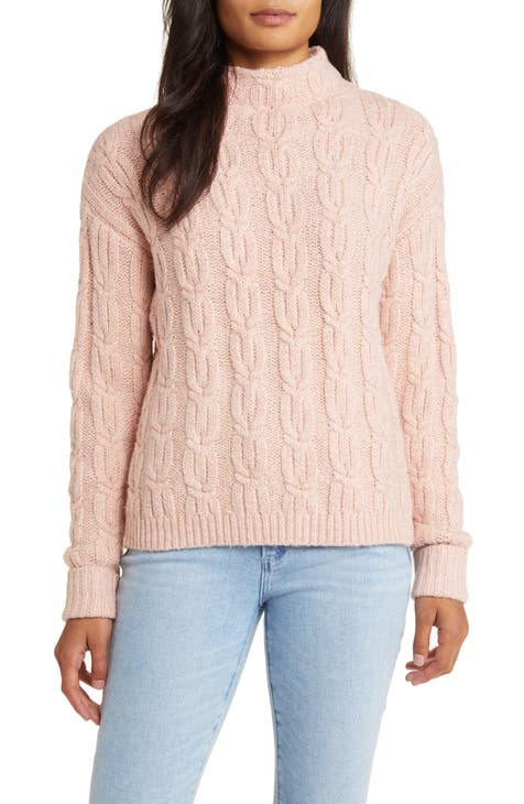 Plus size outlet pink turtleneck