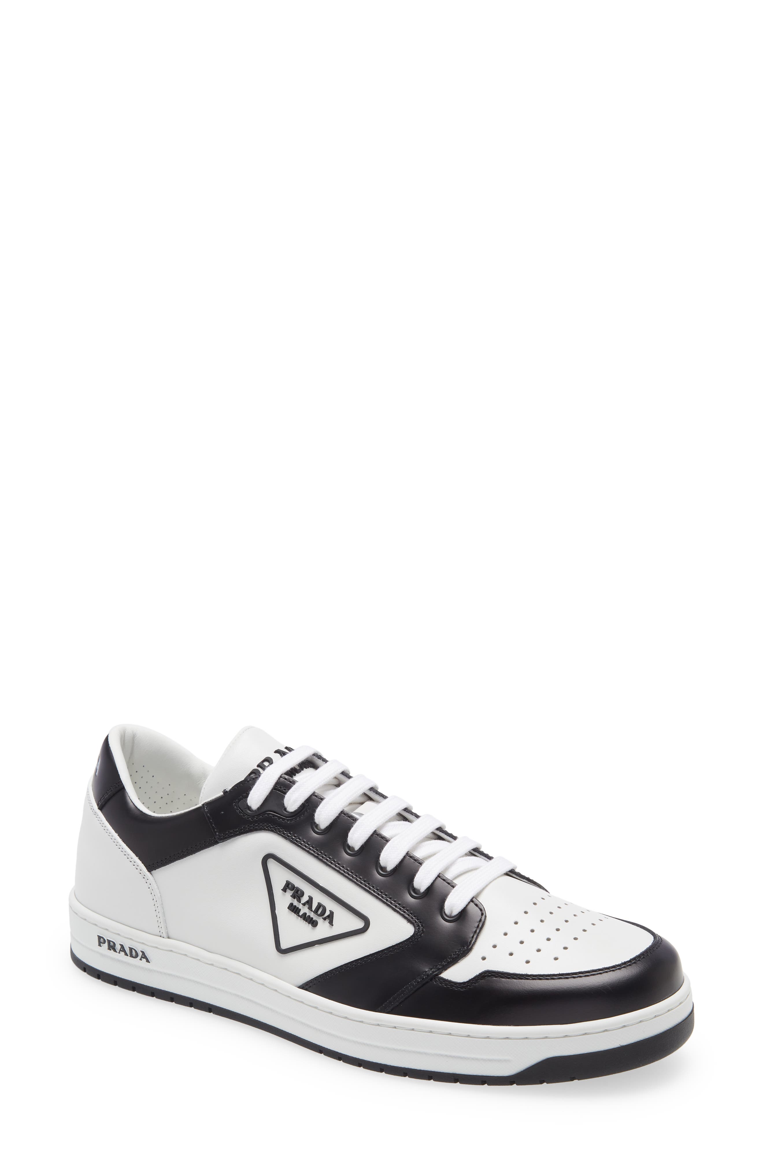 Prada Sneakers Wheel Cassetta Bianco