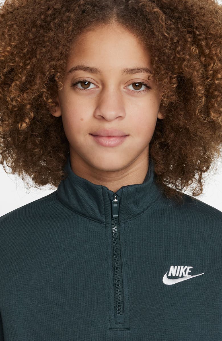 Nike Kids' Sportswear Club Fleece Quarter Zip Pullover | Nordstrom