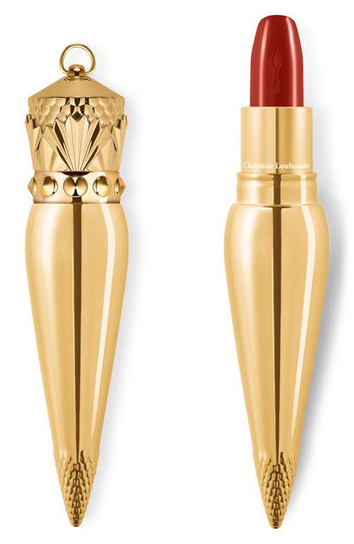 Christian Louboutin Rouge Louboutin Silky Satin Lipstick in Brick Chick 515 at Nordstrom