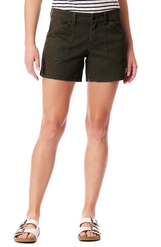 Supplies By Union Bay Alix Twill Shorts In Basil