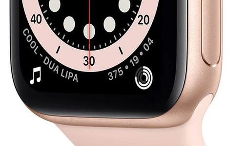 Shop Apple 40mm Series 6 Gps  Watch® In Pink