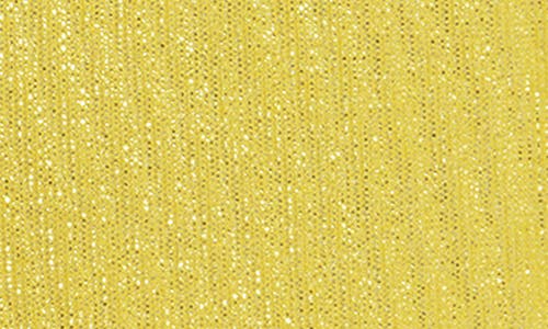 Shop Peek Aren't You Curious Kids' Lara Glitter Stretch Cotton Leggings In Yellow