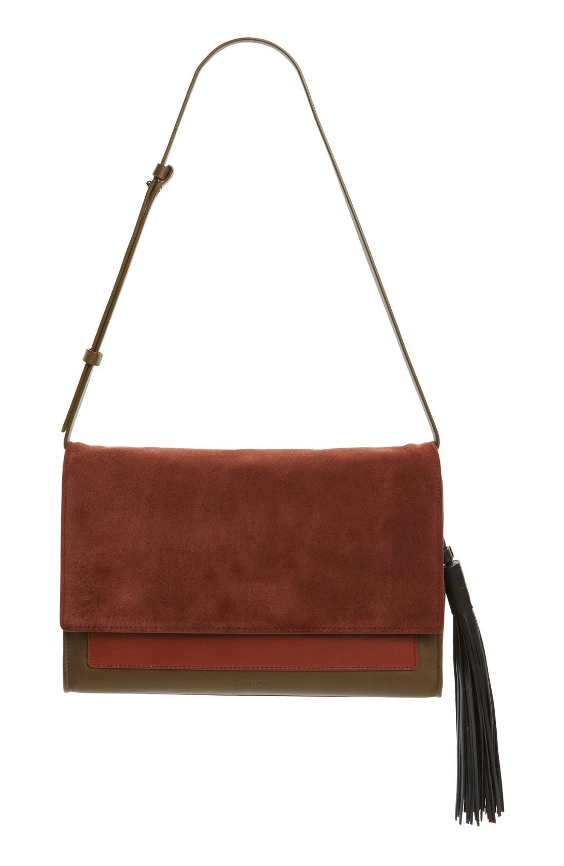 ALLSAINTS 'Large Belle' Clutch Nordstrom