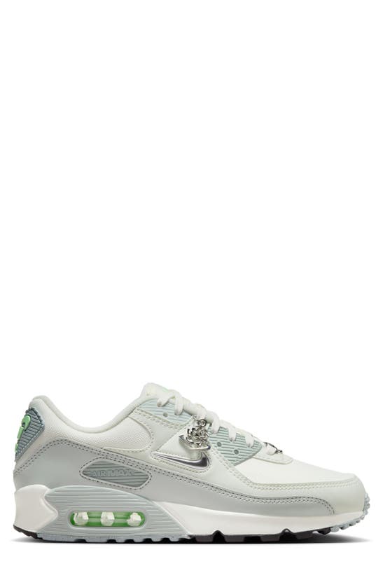 Shop Nike Air Max 90 Se Sneaker In Sail/ Silver/ Sea Glass