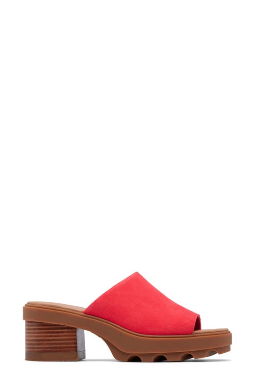 SOREL SOREL JOANIE PLATFORM SLIDE SANDAL 
