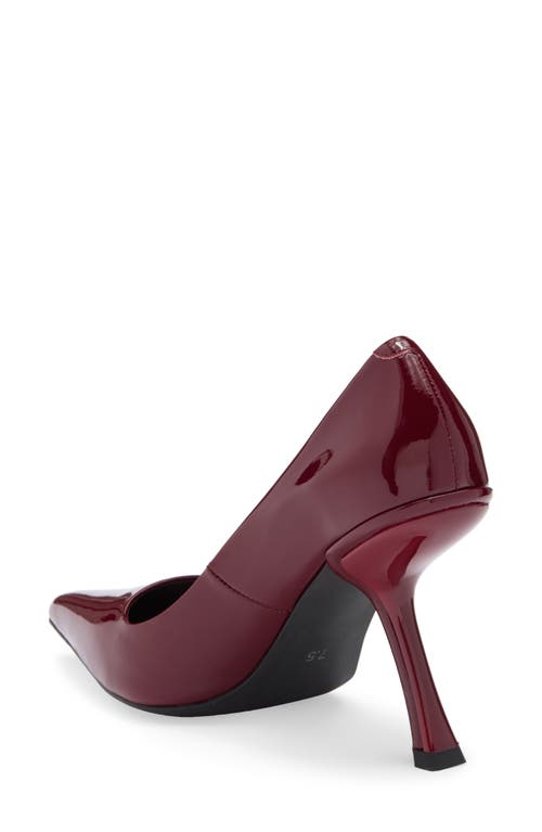 Shop Jeffrey Campbell Sling It Pointed Toe Pump In Cherry Red Patent