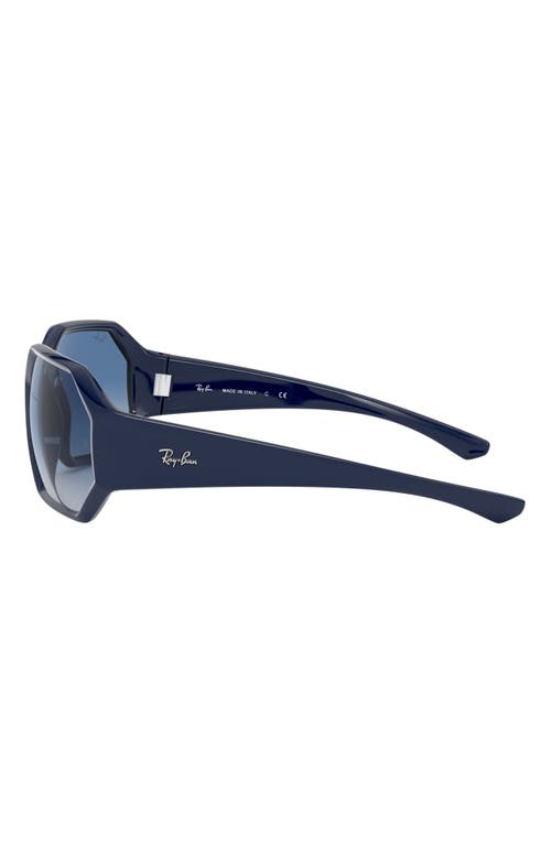 Shop Ray Ban Ray-ban 59mm Octagon Sunglasses In Blue/light Grey